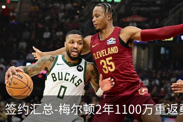 签约汇总-梅尔顿2年1100万重返勇士 哈里斯加盟马刺